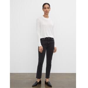 Club Monaco High-Rise Skinny Jeans Washed Black Women’s Size 28